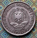 Монета Албанії 2 лек 1989 р., фото 2