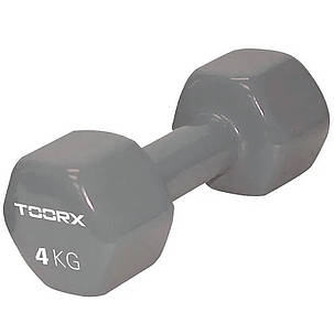 Гантель для фітнесу Toorx Vinyl 4 кг (MV-4), фото 1