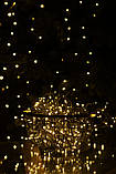 LED гірлянда 800 діодів золотий, 37м + 3м, фото 4