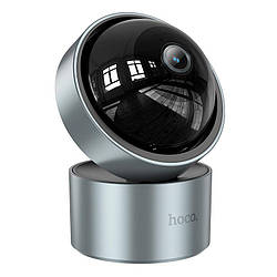 Камера відеоспостереження Hoco Indoor PTZ HD cameray gray D5 |3MP, FHD, IP54, Infrared|