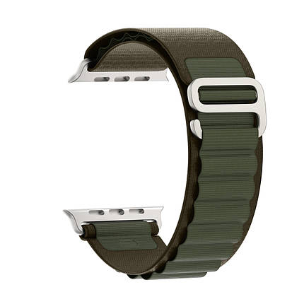 Ремешок Polyester ArmorStandart Alpina Band для Apple Watch 42 (Series 10)/41/40/38 Olive (ARM81044), фото 1