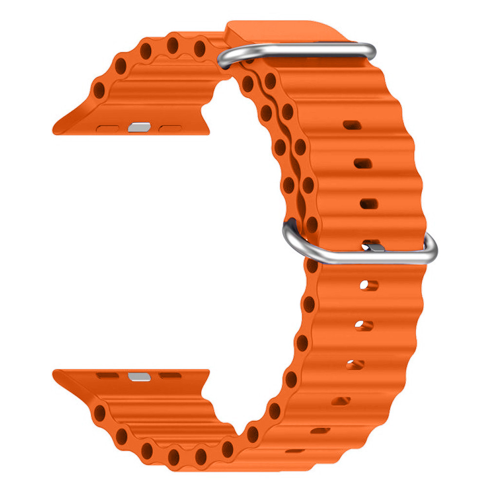 Ремінець TPU ArmorStandart Ocean Band для Apple Watch 49/46/45/44/42 (Series 1-3) Orange (ARM81039)