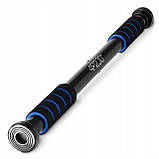Турнік розсувний 4FIZJO Basic 61.5-100 см Black/Blue (P-5905973402705), фото 9