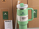 Термос термочашка Stanley Quencher H2.0 Tumbler з нержавіючої сталі 1,18 л Jade Green KT6007813, фото 3