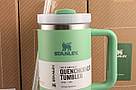 Термос термочашка Stanley Quencher H2.0 Tumbler з нержавіючої сталі 1,18 л Jade Green KT6007813, фото 4