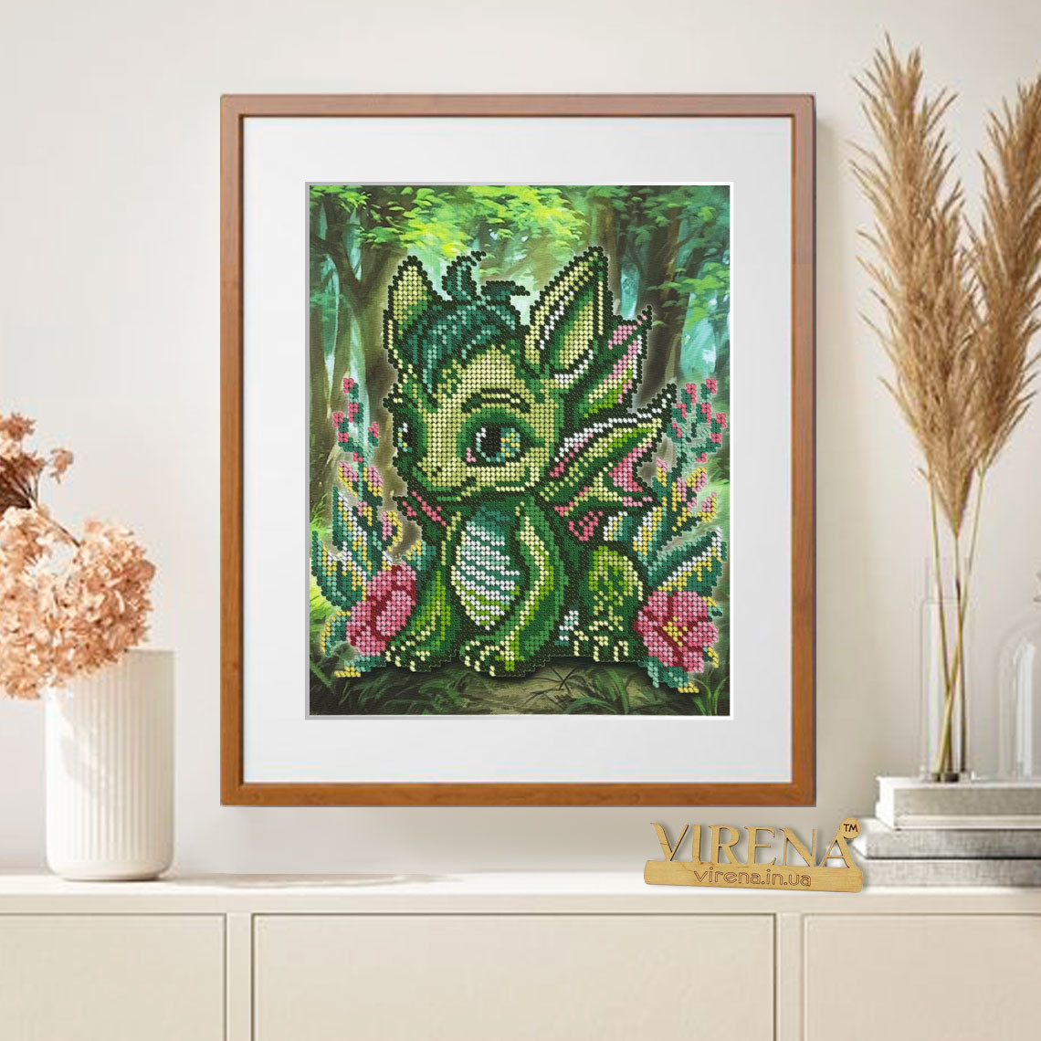 Схема для вишивки бісером "Земляний дракон" (А4Н-581), фото 1