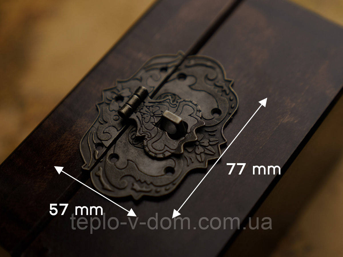 Замок під старовину. 77х57мм