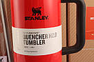 Термос термочашка Stanley Quencher H2.0 Tumbler з нержавіючої сталі 1,18 л Neon Orange KT6007816, фото 5