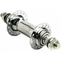 Втулка передня Shengfu (срібляста) сталева SF-HB03F, на 36 спиць ORG