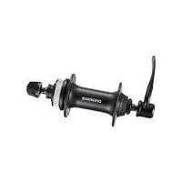 Втулка передня Shimano Acera HB-RM66 36H, Center Lock, чорна, на 36 спиць, ексцентрик ORG