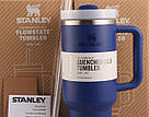 Термос термочашка Stanley Quencher H2.0 Tumbler з нержавіючої сталі 1,18 л Cobalt Blue KT6007818, фото 4