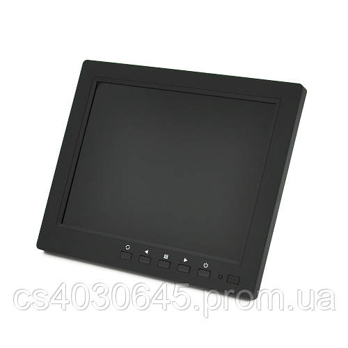 Монитор для видеонаблюдения TFT 8" 1024*768 (HDMI+VGA+BNC+AV), угол ...