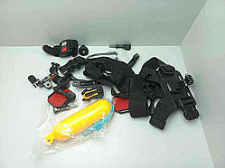 Б/У Нагрудне кріплення з перехідниками для екшн камери