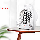 Тепловентилятор 2000Вт (3 режима), від мережі, Ротор LQ-501 / Дуйчик / Обігрівач електричний / Дуйка, фото 8