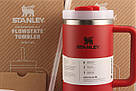 Термос термочашка Stanley Quencher H2.0 Tumbler з нержавіючої сталі 1,18 л Crimson KT6007822, фото 3