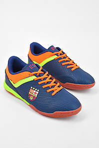 Бутси підліткові для хлопчика темно-синього кольору 195820P