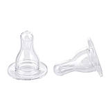 Силіконова соска до пляшечок з вузьким отвором 0 міс+ Міні 2 шт., фото 5