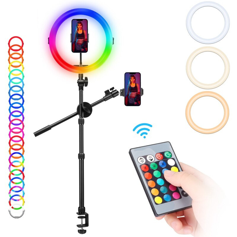 Кільцева лампа RGB настільна 82 см 150 см Ulanzi Vijim K16