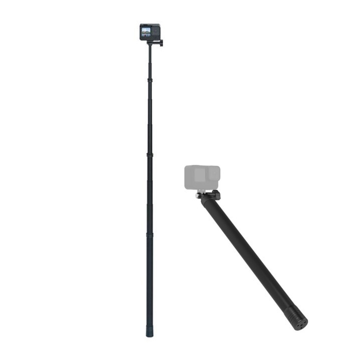 Монопод карбоновий 3 метри для Insta360 GoPro Telesin IS-MNP-300