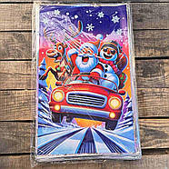 Пакети фольговані для цукерок Новий рік розмір 25*40 см, фото 2