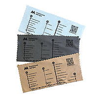 Серветка мікрофібра "Карта-схема станцій метро Києва" для окулярів, скла та прикрас. Розмір - 17х19см. Acropolis А-90/11