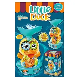 Дитяча гра для ванни "Каченя" (кольорові шестерні) 3118