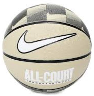 М'яч баскетбольний Nike EVERYDAY ALL COURT 8P GRAPHIC DEFLATED TEAM GOLD/BLACK/BLACK/WHITE size 7 original