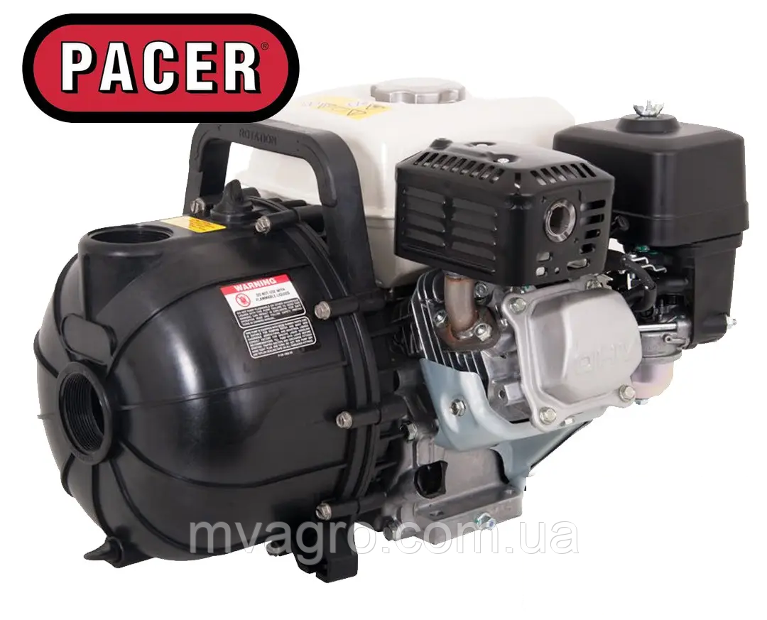 Хімічна мотопомпа Pacer SE2BRL-E6HCP з бензиновим двигуном Honda 871 л/хв, фото 1