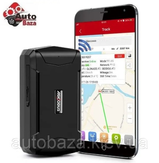 ML500 портативний GPS GSM GPRS трекер-локатор реального часу, з магнітом 5000mah до 90 днів