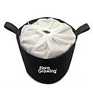 5 л Grow Bag із затяжкою — Тканинний горщик для рослин 20 см, фото 2