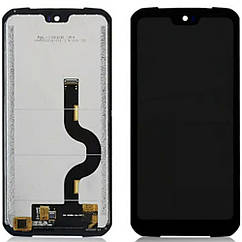 Дисплей (екран) Doogee S90 з тачскріном (чорний)