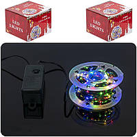 Гірлянда електрична (50 метрів кольорова) 9280-4C