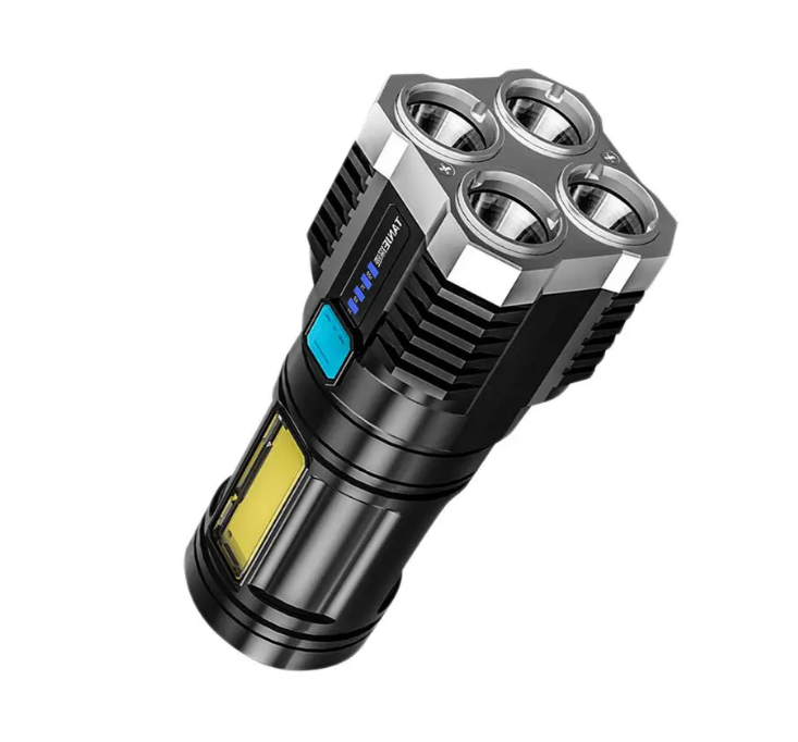 Ліхтар ручний світлодіодний акумуляторний USB (LS03)