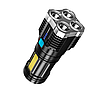 Ліхтар ручний світлодіодний акумуляторний USB (LS03)