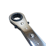 Набір накидних ключів з тріщаткою (6-22 мм) 5 шт. AL-FA ALWRS5E, фото 7