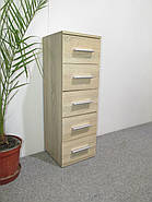 Комод 5 шухляд М-ЗОН Джеко 300 Антрацит (MZN-031018), фото 4