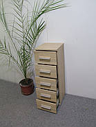 Комод 5 шухляд М-ЗОН Джеко 300 Антрацит (MZN-031018), фото 5