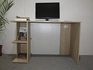 Cтіл комп'ютерний з 2 полицями М-ЗОН Джеко 1200/12 Сонома (MZN-031020), фото 3