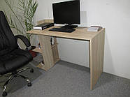 Cтіл комп'ютерний з 2 полицями М-ЗОН Джеко 1200/12 Сонома (MZN-031020), фото 6