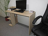 Cтіл комп'ютерний з 2 полицями М-ЗОН Джеко 1200/12 Сонома (MZN-031020), фото 7