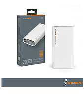 Повербанк 20000mAh VIDEX VPB-320 22.5W White