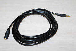 Аудіокабель Подовжувач AUX 3.5 мм 3m