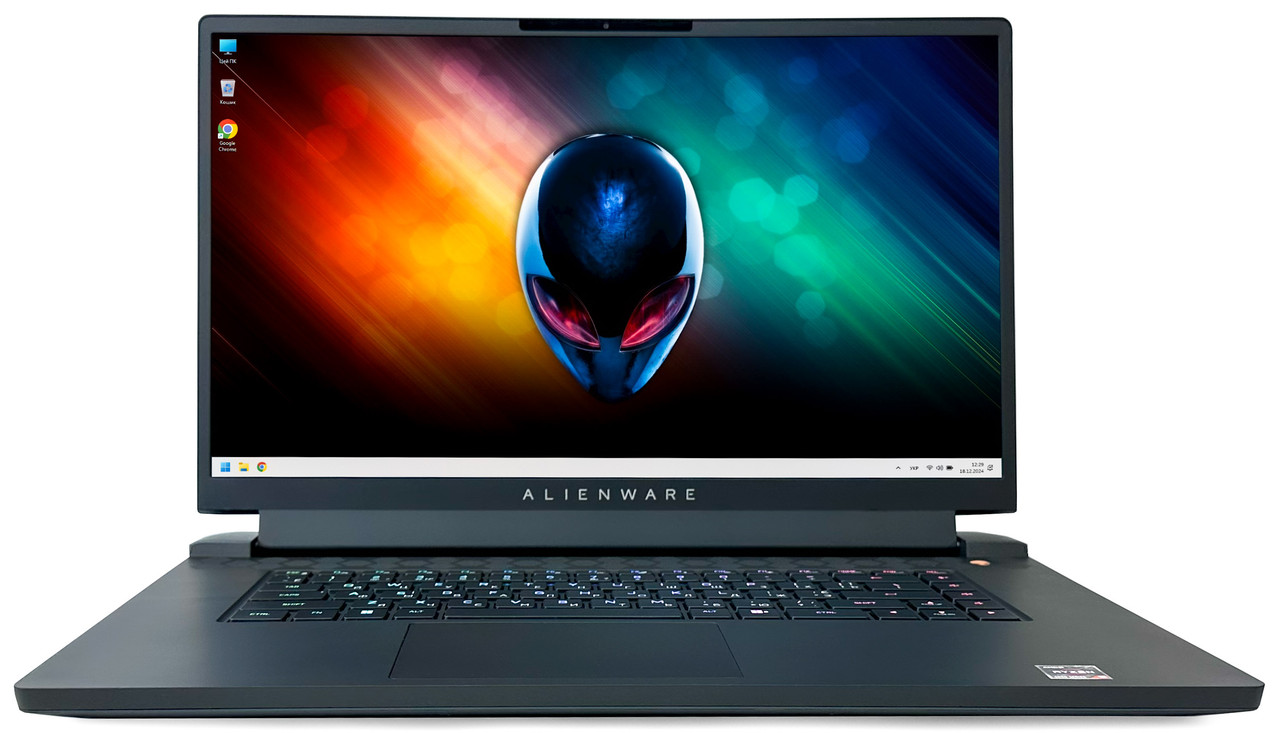 Ноутбук Alienware m17 R5: Ryzen 9 6900HX / DDR5 16 ГБ / GeForce RTX 3070Ti, TGP 150W/ SSD 1 ТБ / 17.3", 480 Гц