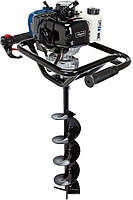 Мотобур Scheppach EB 2000-SET із шнеками Ø 100, 150, 200 мм. для буріння будь-якого типу ґрунту, фото 8