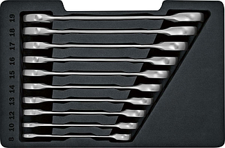 Набір гайкових ключів з храповиком Bosch / Бош 1600A02AU0, 10 шт., фото 3