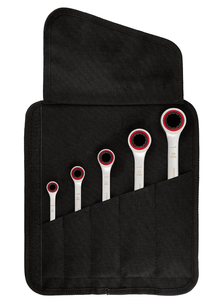 Набір гайкових ключів з храповиком Bosch / Бош 1600A02Z3D, 5 шт.