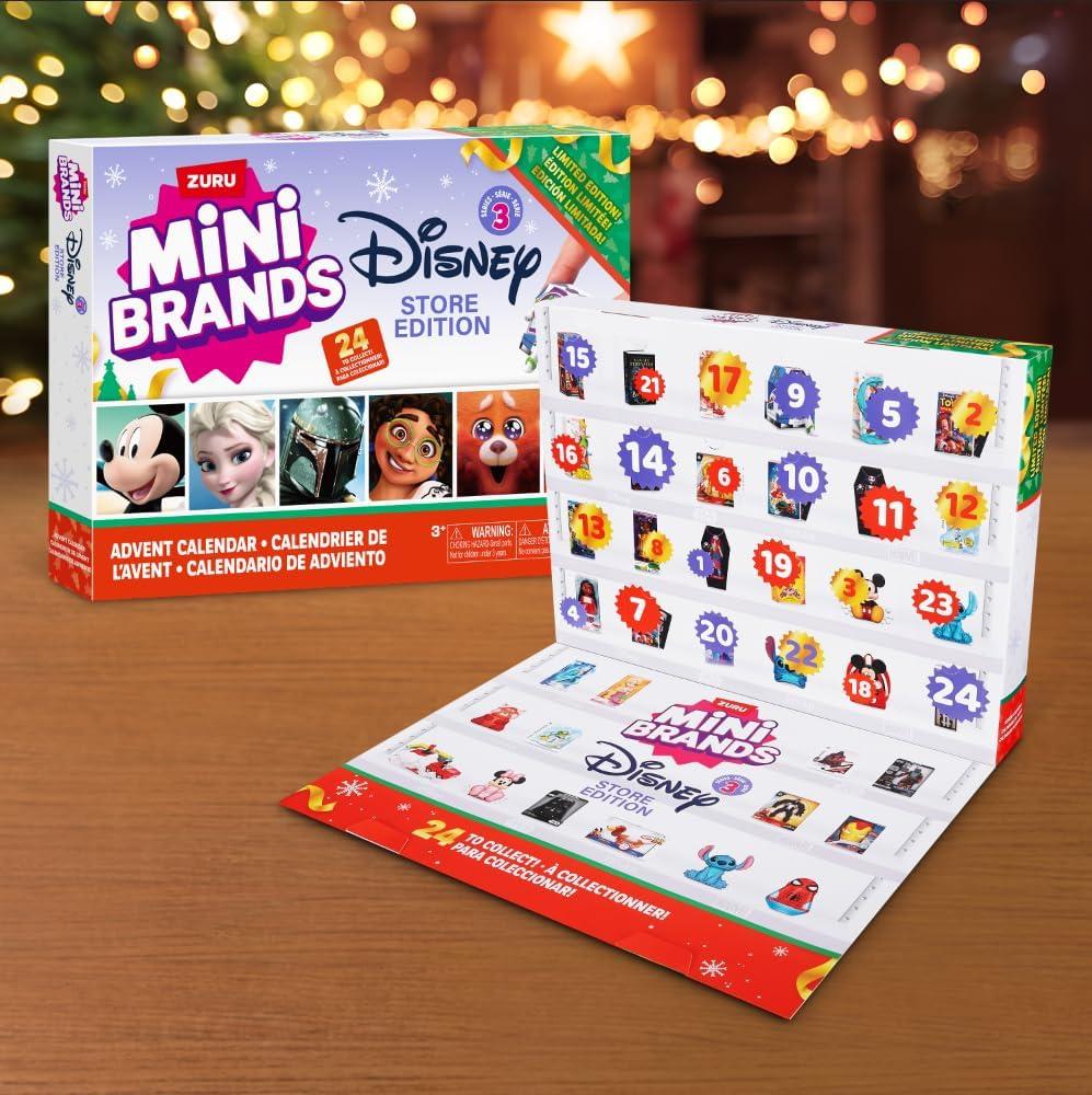 Адвент календар Міні Бренди Advent Calendar Disney Mini Brands Limited Edition 2024 від ZURU