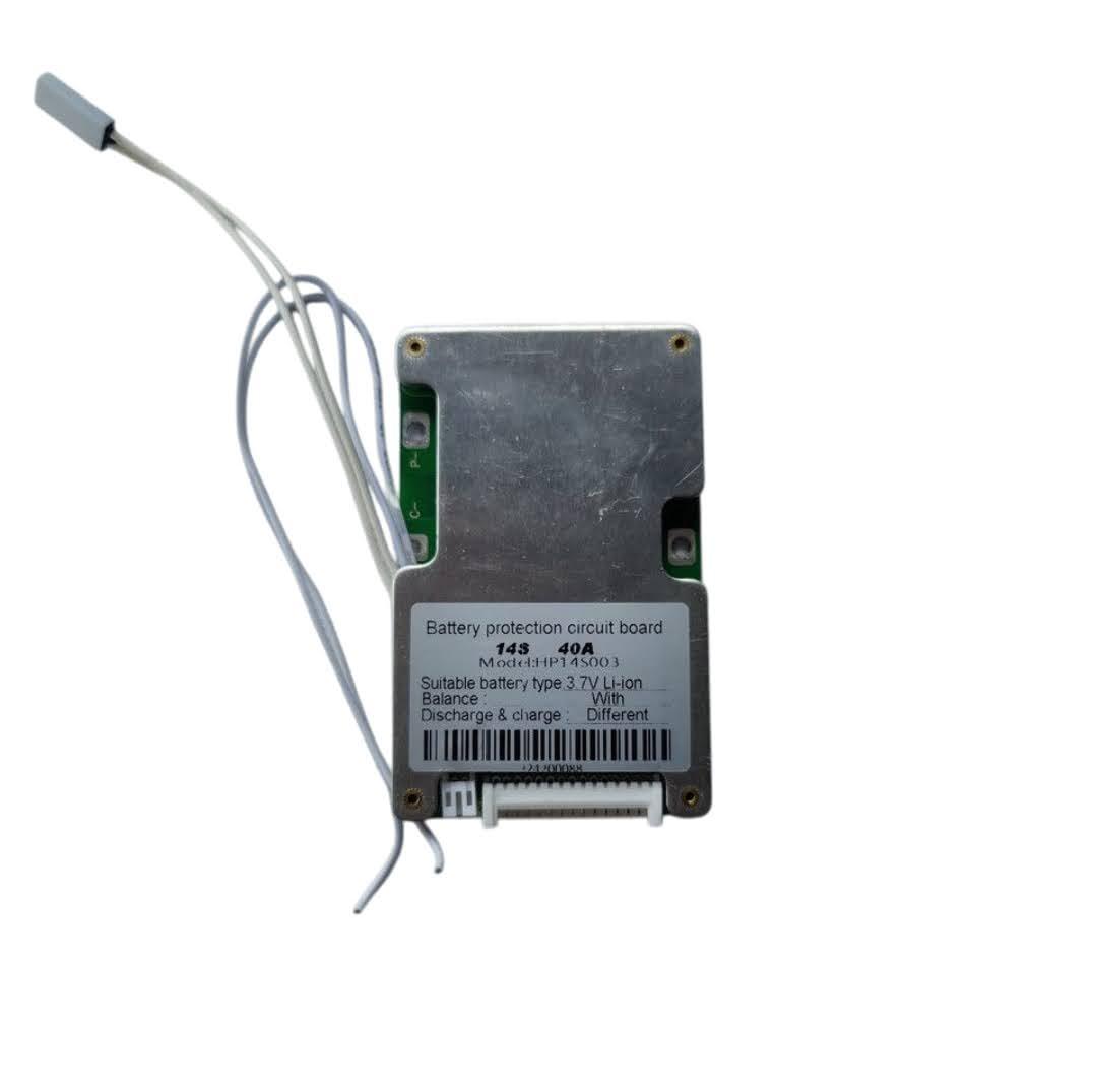 Контролер BMS 14S-4S 52V 40A li-ion Li-Po з датчиком температури роздільний порт