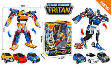 Трансформер Tobot Tritan 3в1,2 різновиди (30*14*39 см) у кор. /18-2/