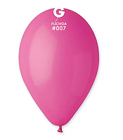 Повітряні латексні кулі фуксія пастель малиновий 26 см 10» Gemar Італія набір 5 шт